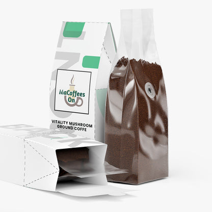 Vitality Mushroom Coffee (Medium Roast)
