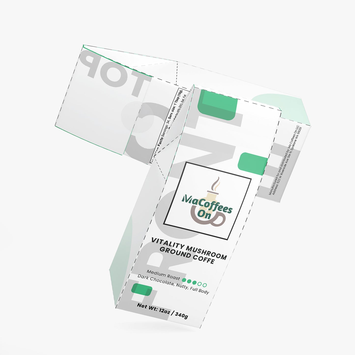 Vitality Mushroom Coffee (Medium Roast)